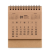 Calendrier de bureau publicitaire de 4 ans en papier kraft - YEARS Calendrier de bureau publicitaire de 4 ans en papier kraft - YEARS