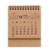 Calendrier de bureau publicitaire de 4 ans en papier kraft - YEARS Calendrier de bureau publicitaire de 4 ans en papier kraft - YEARS