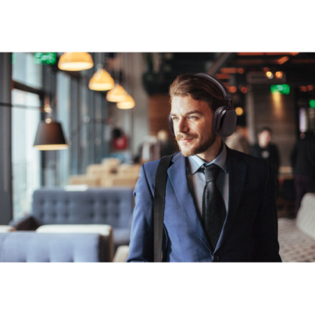 Casque bluetooth 5.3 personnalisable en ABS avec micro intégré - Autonomie 3/4 H - SYNC