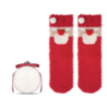 Paire de chaussettes motif père noël L dans sa boule - SNUG L