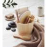Coffret de bain publicitaire dans un baquet en bois SELFCARE Coffret de bain publicitaire dans un baquet en bois SELFCARE