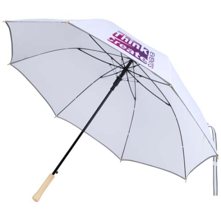 Parapluie publicitaire Norman 76 cm en RPET résistant au vent