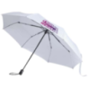 Parapluie publicitaire pliable de 69 cm à ouverture et fermeture automatiques en RPET Gale