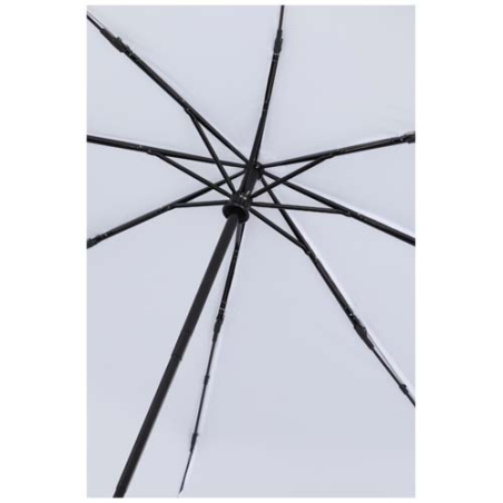 Parapluie publicitaire pliable de 69 cm à ouverture et fermeture automatiques en RPET Gale
