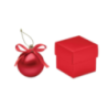 Coffret publicitaire avec boule de Noël en PS BELLES Coffret publicitaire avec boule de Noël en PS BELLES