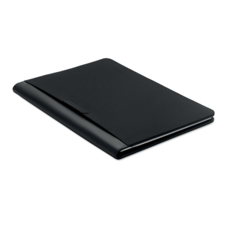 Conférencier personnalisable A4 en polyamide et PU avec bloc-notes ligné PROFILE4