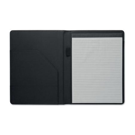 Conférencier personnalisable A4 en polyamide et PU avec bloc-notes ligné PROFILE4