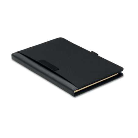 Conférencier personnalisable A5 en polyamide et PU avec bloc-notes ligné PROFILE5