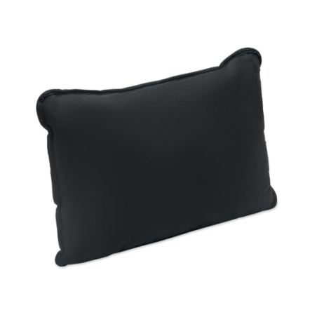 Coussin publicitaire en suédine RPET avec rembourrage en soie SUICUSH