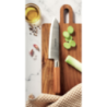 Couteau de chef publicitaire en acier inoxydable et en bois de hêtre SLICE Couteau de chef publicitaire en acier inoxydable et en bois de hêtre SLICE