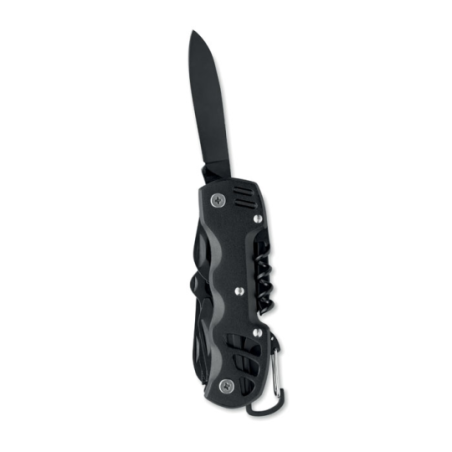 Couteau publicitaire de poche multi-outils en alu et acier inoxydable 13 en 1 MYTOOL