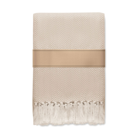 Couverture personalisable en polycoton recyclé 400gr/m2 - 130 x 180 cm - AMMOS