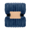 Couverture personnalisable en polaire RPET 450g/m2 NIEVE Couverture personnalisable en polaire RPET 450g/m2 NIEVE