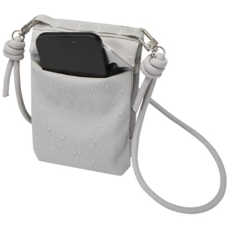 Pochette publicitaire en polyester recyclé certifié GRS pour accessoires SMART RFID