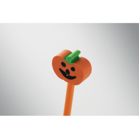 Crayon personnalisable en bois de peuplier Halloween avec gomme WEENPEN