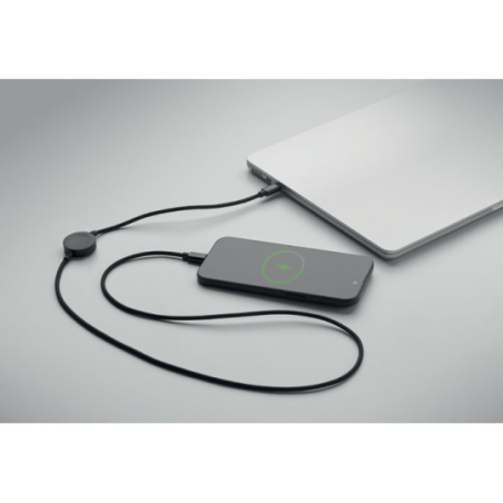 Câble personnalisable 60W avec transfert de données et chargeur smartwatch - ARGER