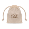 Emporte-pièces publicitaire de Noël en acier inoxydable dans un sac en coton Lot de 3 COOKIES Emporte-pièces publicitaire de Noël en acier inoxydable dans un sac en coton Lot de 3 COOKIES