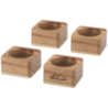 Ronds de serviette personnalisable en bois d'acacia certifié FSC Napora Ronds de serviette personnalisable en bois d'acacia certifié FSC Napora