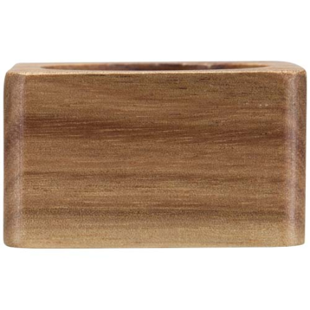 Ronds de serviette personnalisable en bois d'acacia certifié FSC Napora