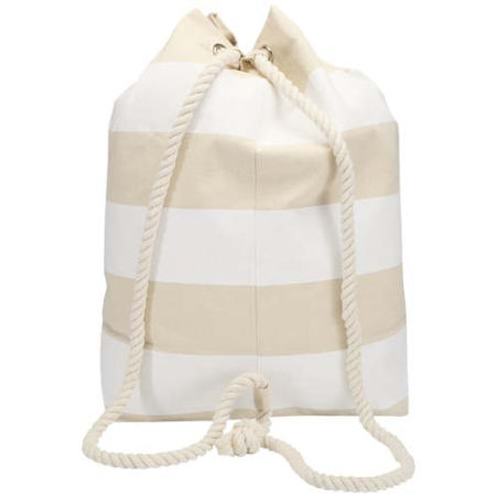 Sac de voyage publicitaire style marin en coton recyclé certifié GRS 270 g/m² 15 L Florida