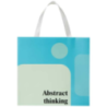 Sac personnalisable en papier 230 g/m² avec anses en ruban et pelliculage mat Made in europe 31 x 12 x 31 cm Smartfold