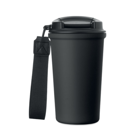 Mug isotherme personnalisé en inox recyclé avec revêtement céramique - 400ml - NAKANO