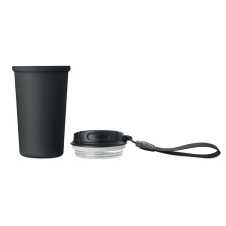 Mug isotherme personnalisé en inox recyclé avec revêtement céramique - 400ml - NAKANO