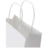 Sac publicitaire en papier Kraft FSC 120 g/m² avec anses torsadées - 18 x 9 x 23 cm Sac publicitaire en papier Kraft FSC 120 g/m² avec anses torsadées - 18 x 9 x 23 cm