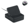 Support de téléphone personnalisable avec chargeur à induction 15W et enceinte 5W - CHARGEBEAT Support de téléphone personnalisable avec chargeur à induction 15W et enceinte 5W - CHARGEBEAT
