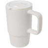 Mug personnalisable Carter en céramique de 450 ml avec couvercle en plastique Mug personnalisable Carter en céramique de 450 ml avec couvercle en plastique