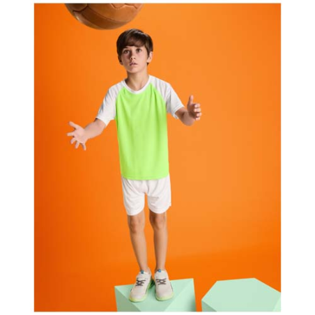 T-shirt de sport à manches courtes en polyester 140g/m2 pour enfant Indianapolis