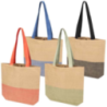 Sac publicitaire fourre-tout en papier paille certifié FSC 10 L Rhythm Sac publicitaire fourre-tout en papier paille certifié FSC 10 L Rhythm