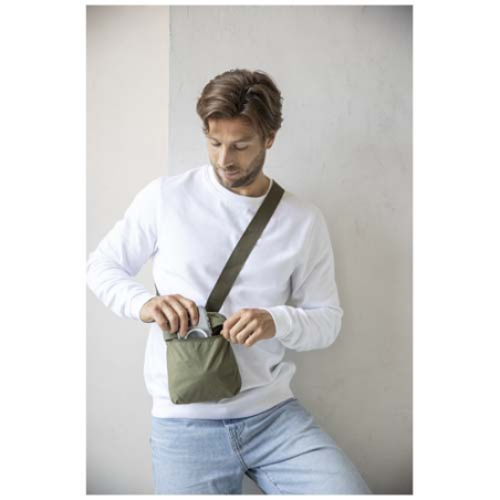 Sac publicitaire à bandoulière en nylon recyclé certifié GRS Arca