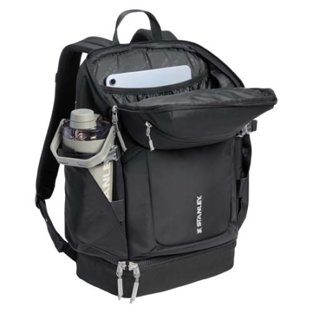 Sac à dos personnalisable en polyester recyclé Stanley Vitalize™ Macro Method 29L