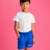 Shorts publicitaire de sport en coton 200g/m2 en maille jersey simple pour enfants Shorts publicitaire de sport en coton 200g/m2 en maille jersey simple pour enfants