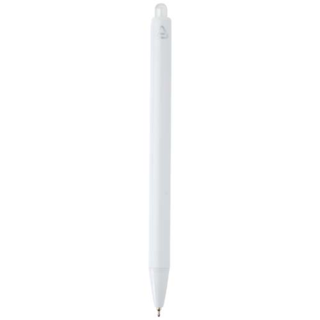 Stylo publicitaire à bille avec double injection en plastique ABS recyclé certifié RCS encre bleue Glen