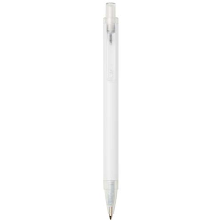 Stylo à bille publicitaire en aluminium recyclé encre bleue Spectrum