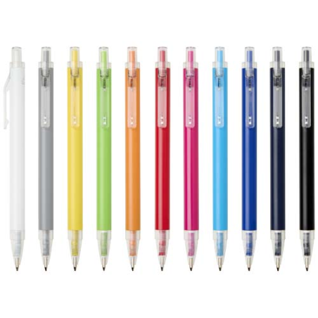 Stylo à bille publicitaire en aluminium recyclé encre bleue Spectrum
