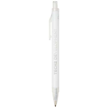 Stylo à bille publicitaire en aluminium recyclé encre bleue Spectrum