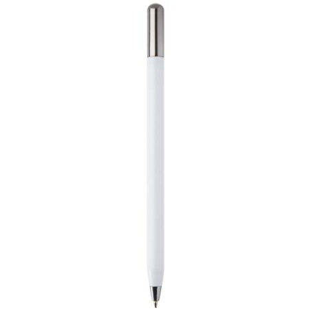 Stylo à bille publicitaire à mécanisme rotatif en aluminium recyclé encre noire SMART