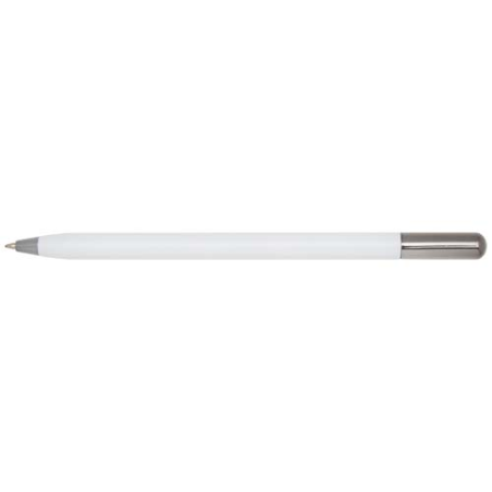 Stylo à bille publicitaire à mécanisme rotatif en aluminium recyclé encre noire SMART