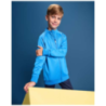 Sweat-shirt publicitaire pour enfant en polyester 210g/m2 à fermeture éclair intégrale Valier Sweat-shirt publicitaire pour enfant en polyester 210g/m2 à fermeture éclair intégrale Valier