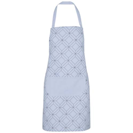 Tablier publicitaire en polyester avec impression en sublimation Made in europe Milt