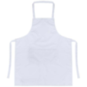 Tablier publicitaire en polyester avec impression en sublimation Made in europe Milt