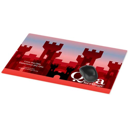 Tapis de bureau personnalisé en plastique Lumin A3