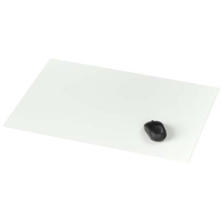 Tapis de bureau publicitaire en plastique Lumin A2