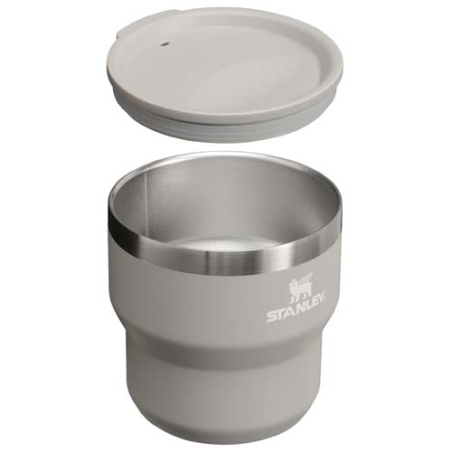 Tasse de camping personnalisable isotherme et empilable en acier inoxydable Stanley Stay Hot 295 ml