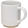 Tasse publicitaire en céramique empilable 180 ml finition mate Camilla,