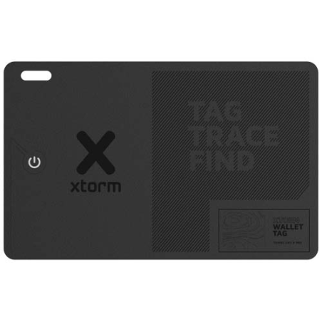 Étiquette publicitaire étanche avec traceur intégré WalletTag de Xtorm