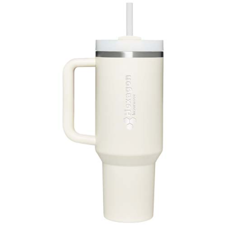 Gobelet publicitaire isotherme 890 ml en acier inoxydable recyclé Stanley Quencher® H2.0 FlowState™